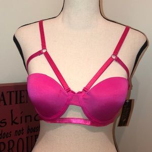 Inteco intimates NWT 34B hot pink Bra